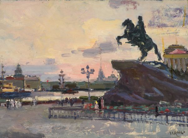 Ленинград. Памятник Петру I.